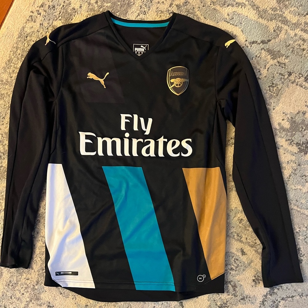 Arsenal 2015-16 third kit long sleeve jersey